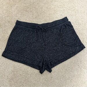 Stars Above Sleepwear PJ Pajama‎ Lounge Shorts Heathered Black Size XL EUC